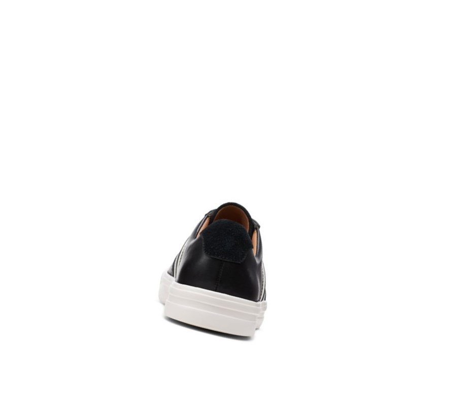 Zapatillas Clarks Un Maui Band Cuero Mujer Negras | KTOP-69582