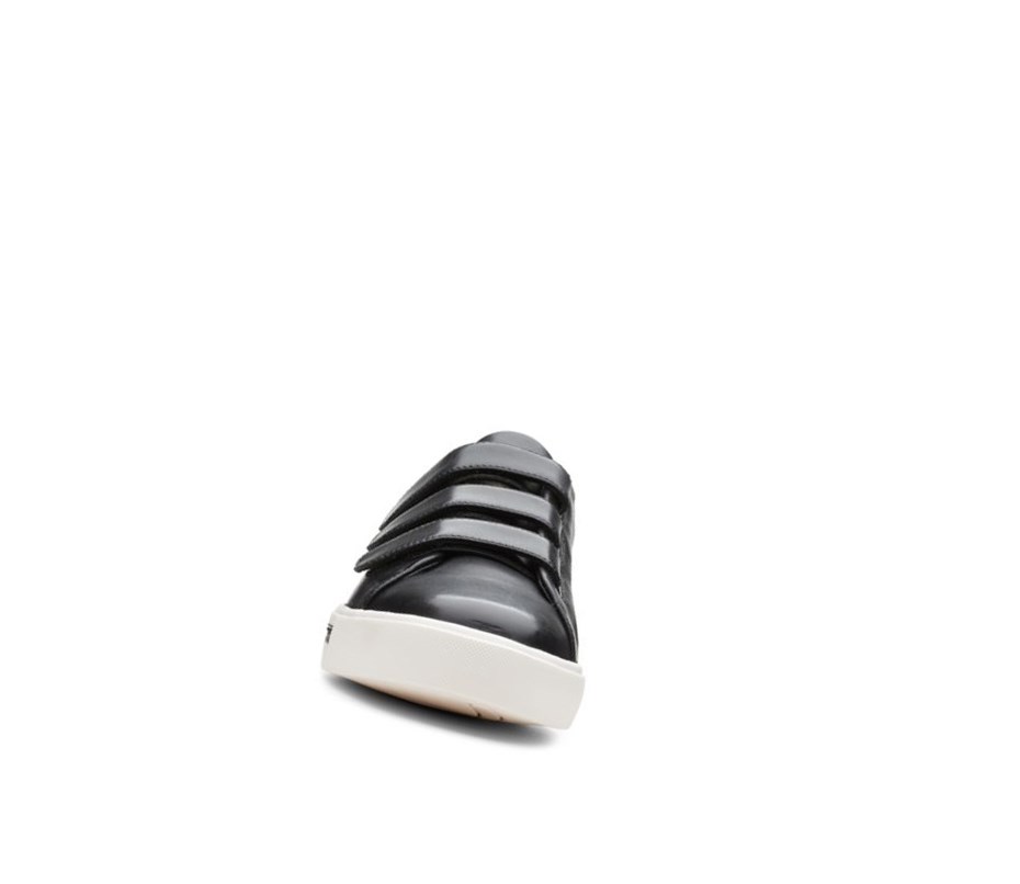 Zapatillas Clarks Un Maui Correa Cuero Mujer Negras | AYWF-98314