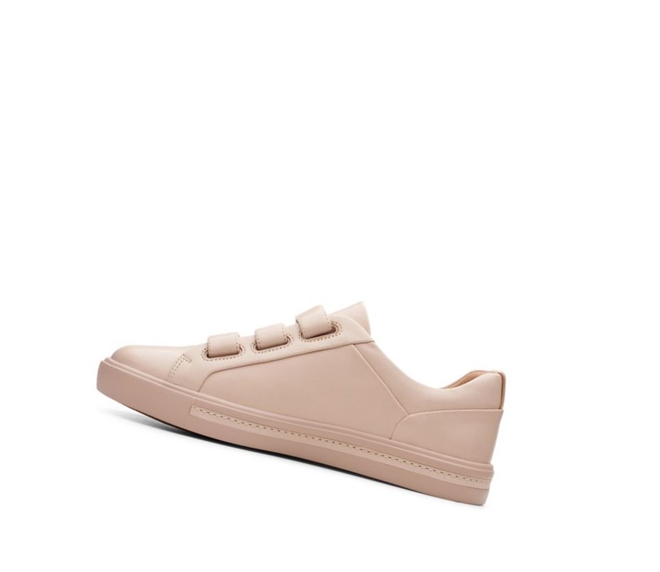 Zapatillas Clarks Un Maui Correa Cuero Mujer Arena | FGXE-87190