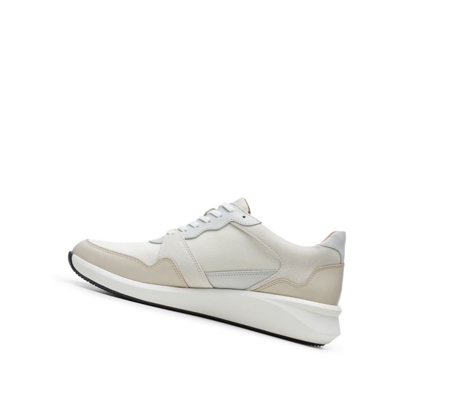 Zapatillas Clarks Un Rio Run Textil Mujer Blancas | UIET-70685