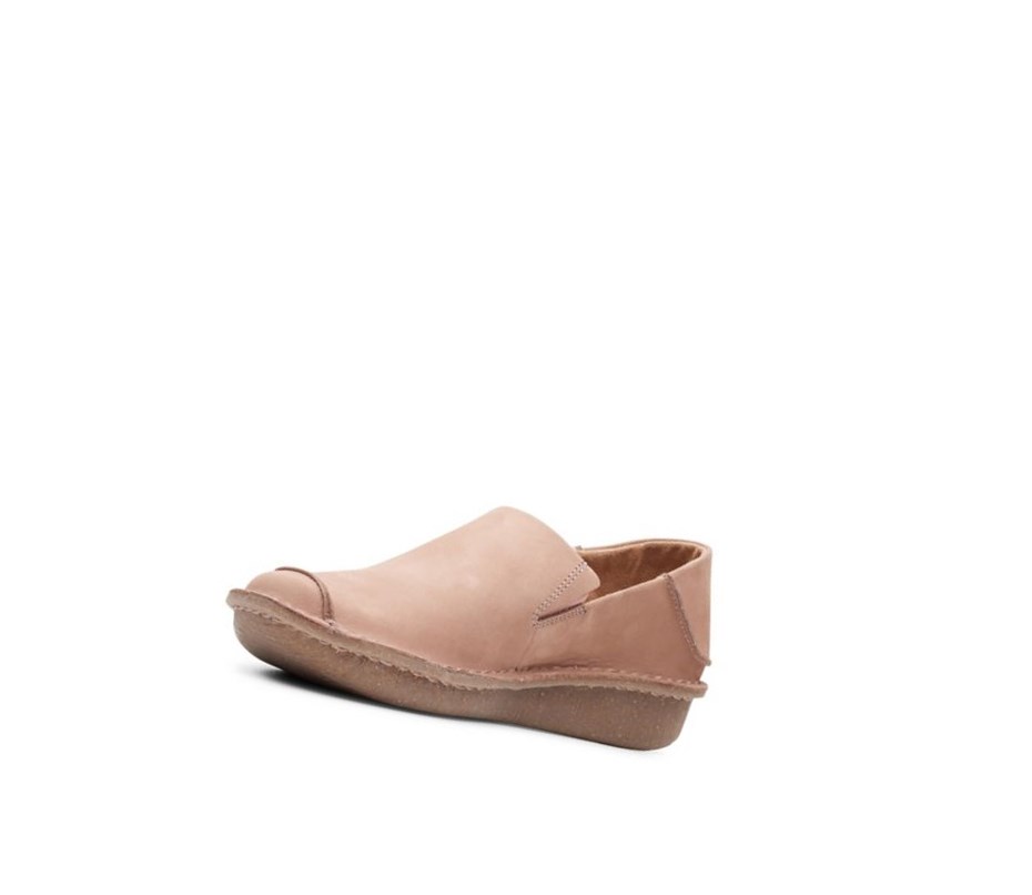 Zapatillas Para Caminar Clarks Funny Go Nubuck Mujer Rosas | XHMU-57091