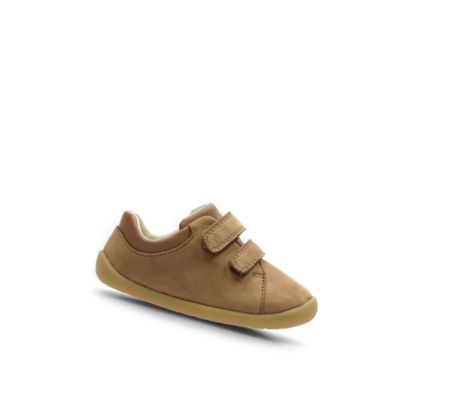 Zapatillas Para Caminar Clarks Roamer Craft Cuero Niña Marrones | CGEV-29310