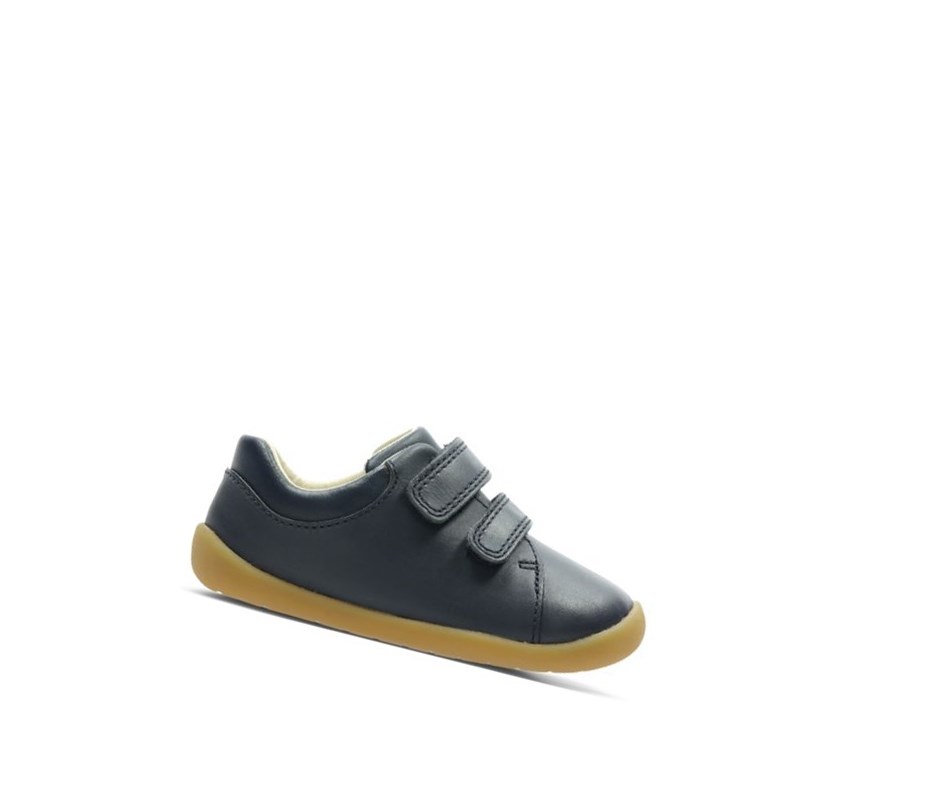 Zapatillas Para Caminar Clarks Roamer Craft Cuero Niño Azul Marino | SUNM-41603