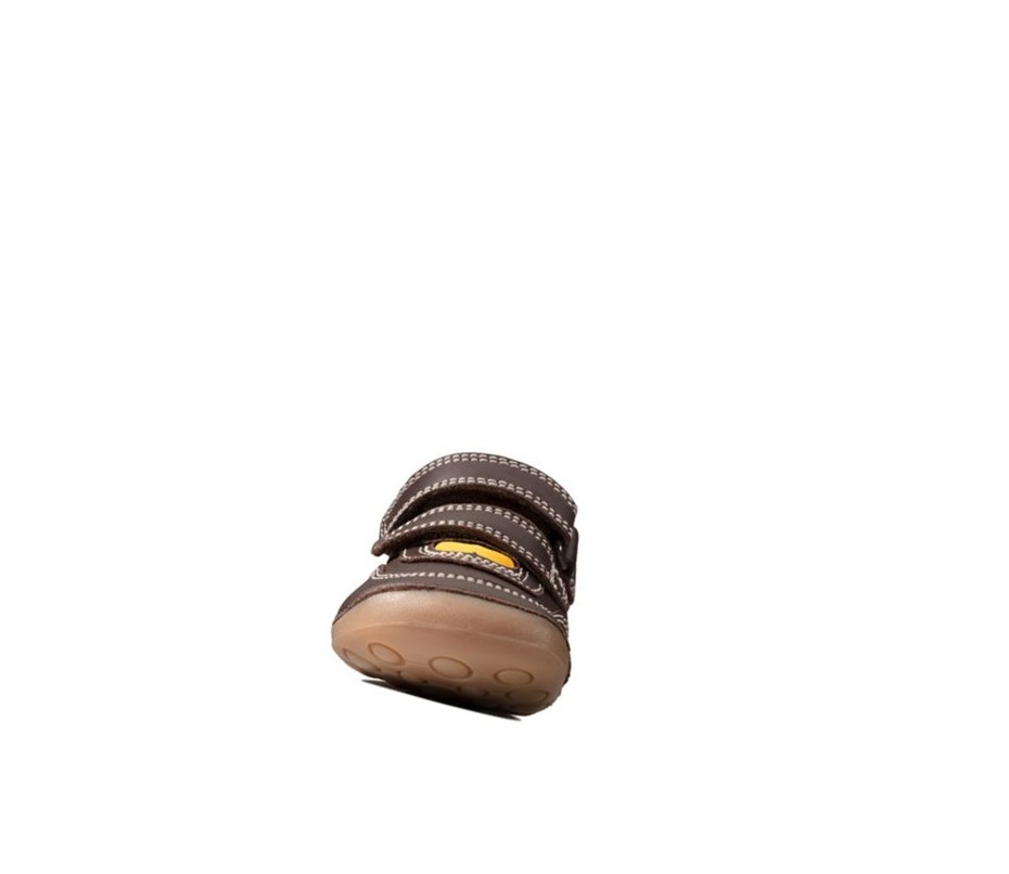 Zapatillas Para Caminar Clarks Tiny Dusk Cuero Niño Marrones | CMXD-54387