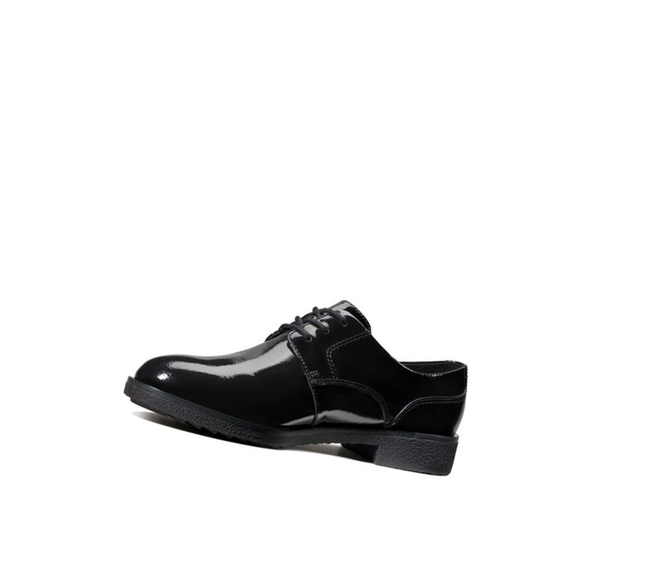 Zapatos Brogue Clarks Griffin Lane Charol Mujer Negras | FLTV-34265