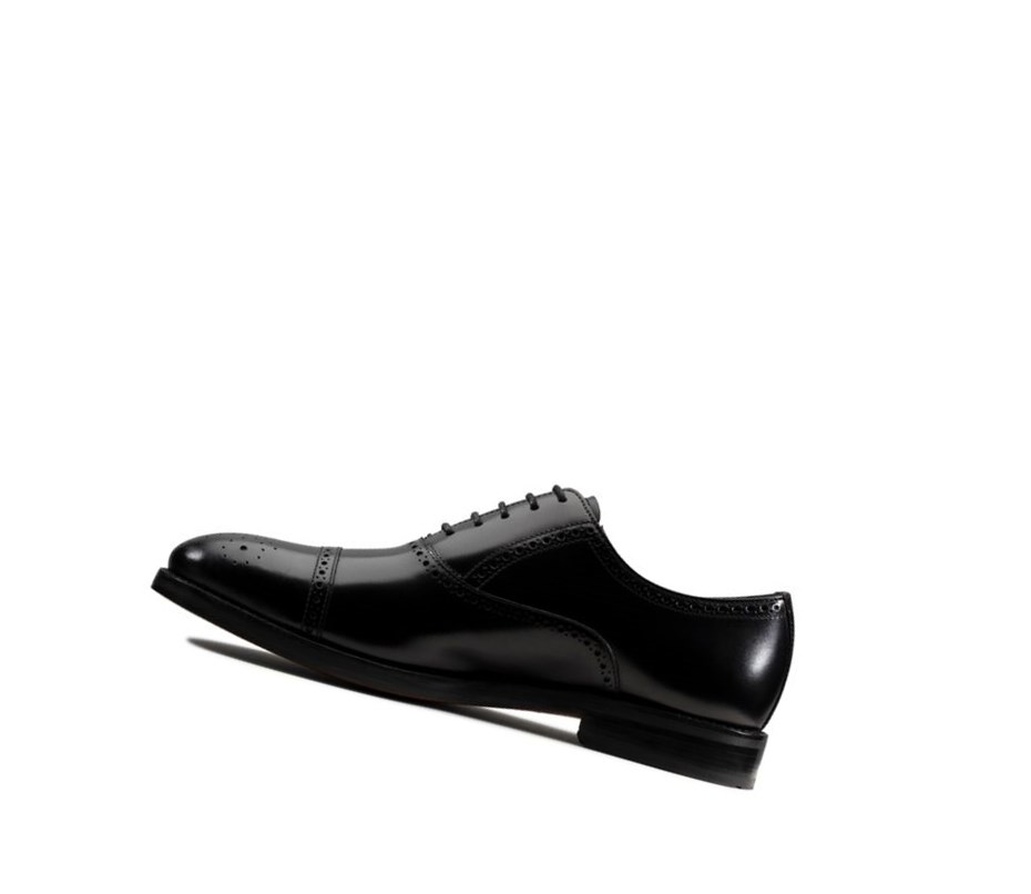 Zapatos Brogue Clarks Oliver Limit Cuero Hombre Negras | CXKP-16478