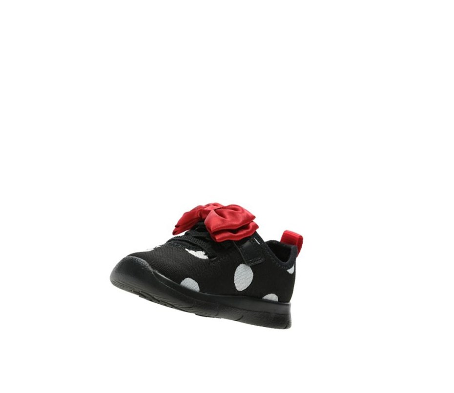 Zapatos Casuales Clarks Ath Bow Niña Negras | PQCB-37628