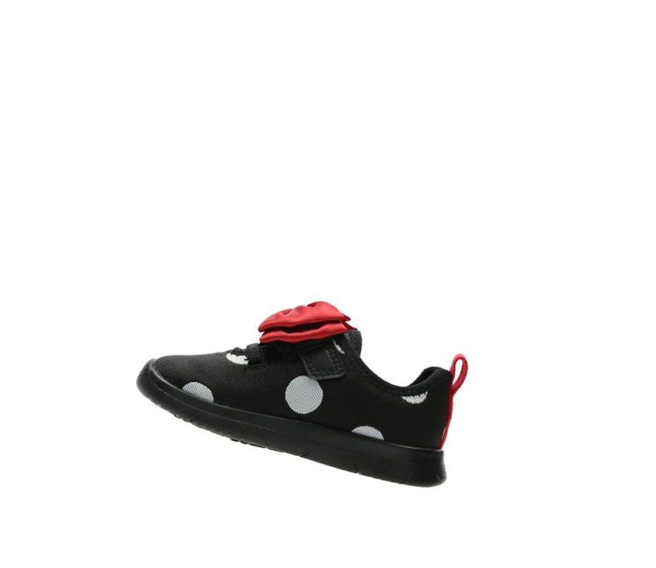 Zapatos Casuales Clarks Ath Bow Niño Negras | PLDV-97501