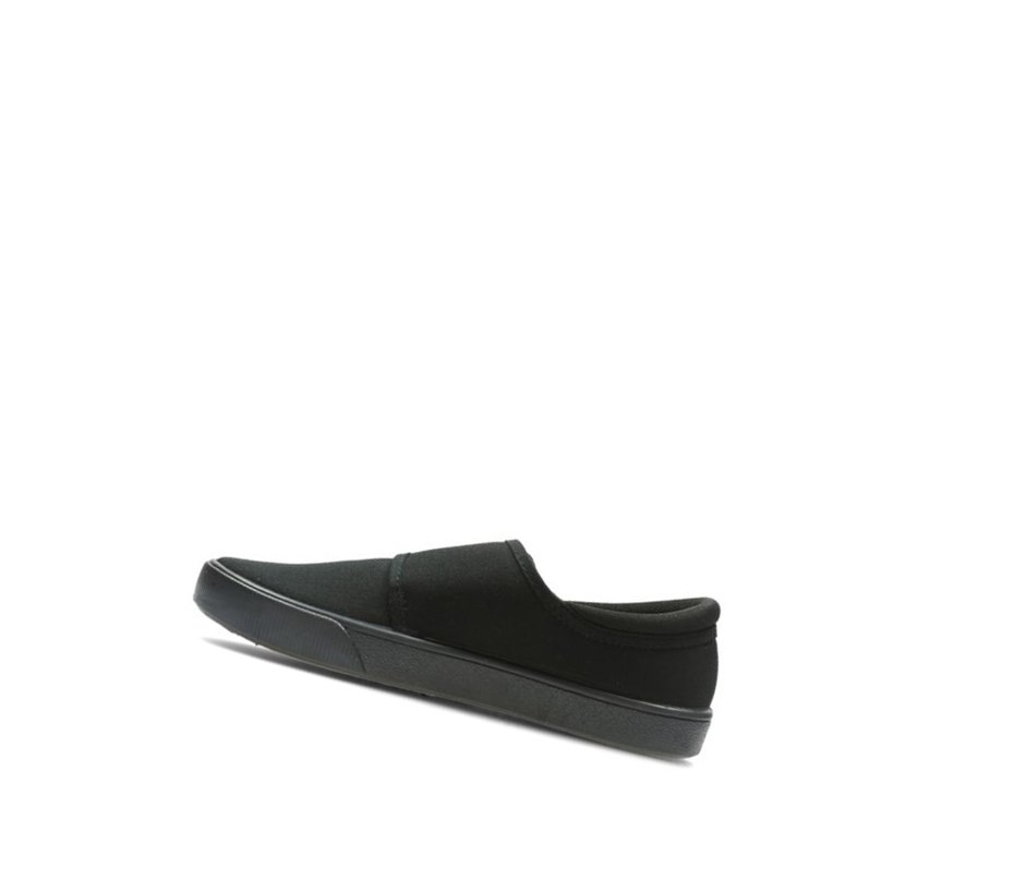 Zapatos Casuales Clarks Hopper Run Niña Negras | OIYP-61408