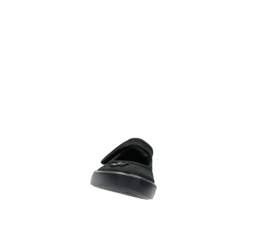 Zapatos Escolares Clarks Hopper Go Niña Negras | XREN-60192