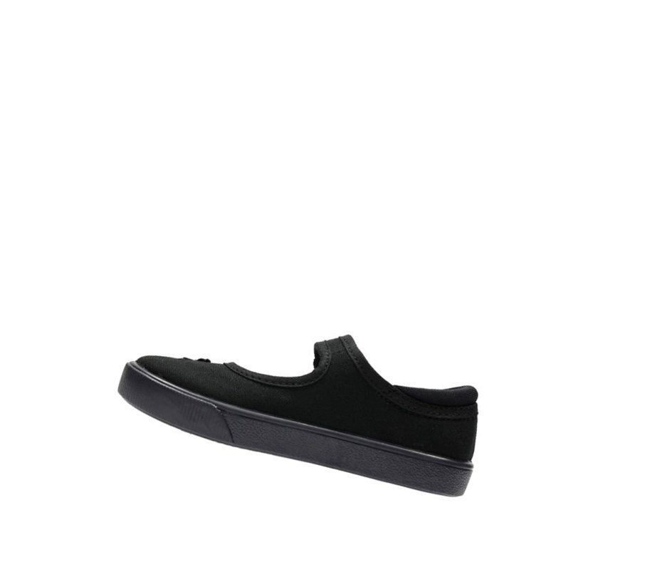 Zapatos Escolares Clarks Hopper Go Niña Negras | XREN-60192