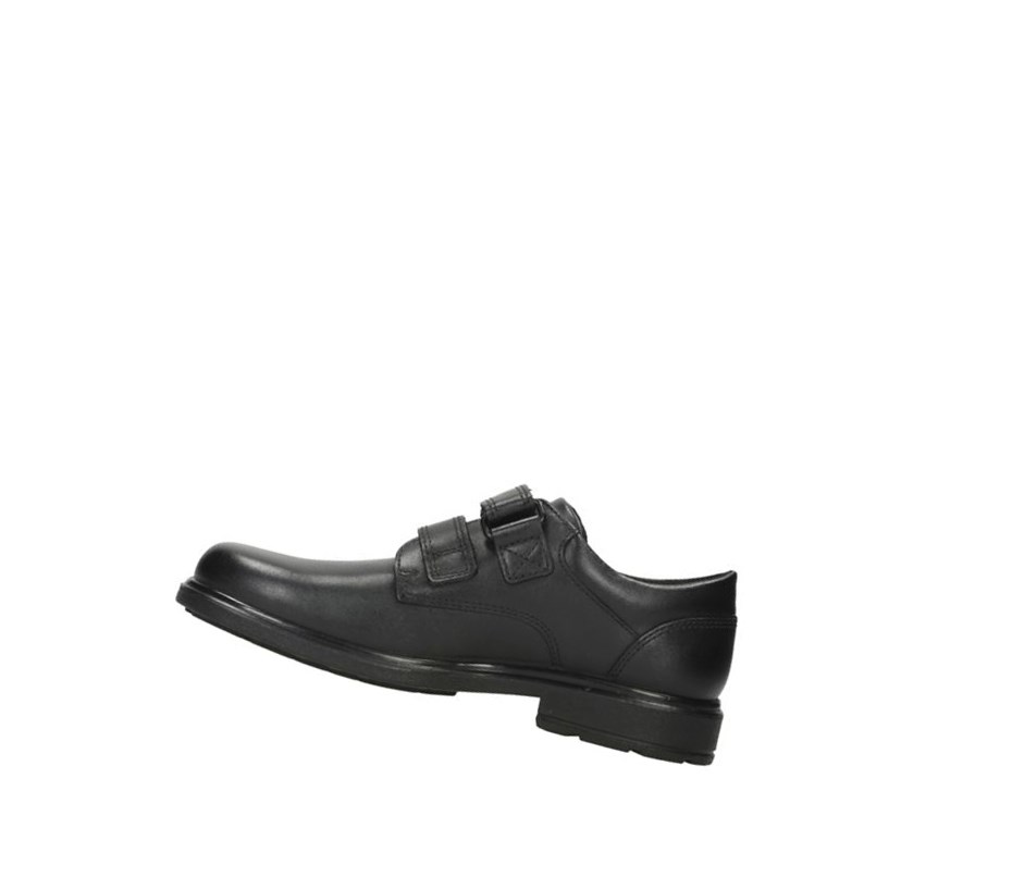 Zapatos Escolares Clarks Remi Pace Cuero Niño Negras | LGDH-93025