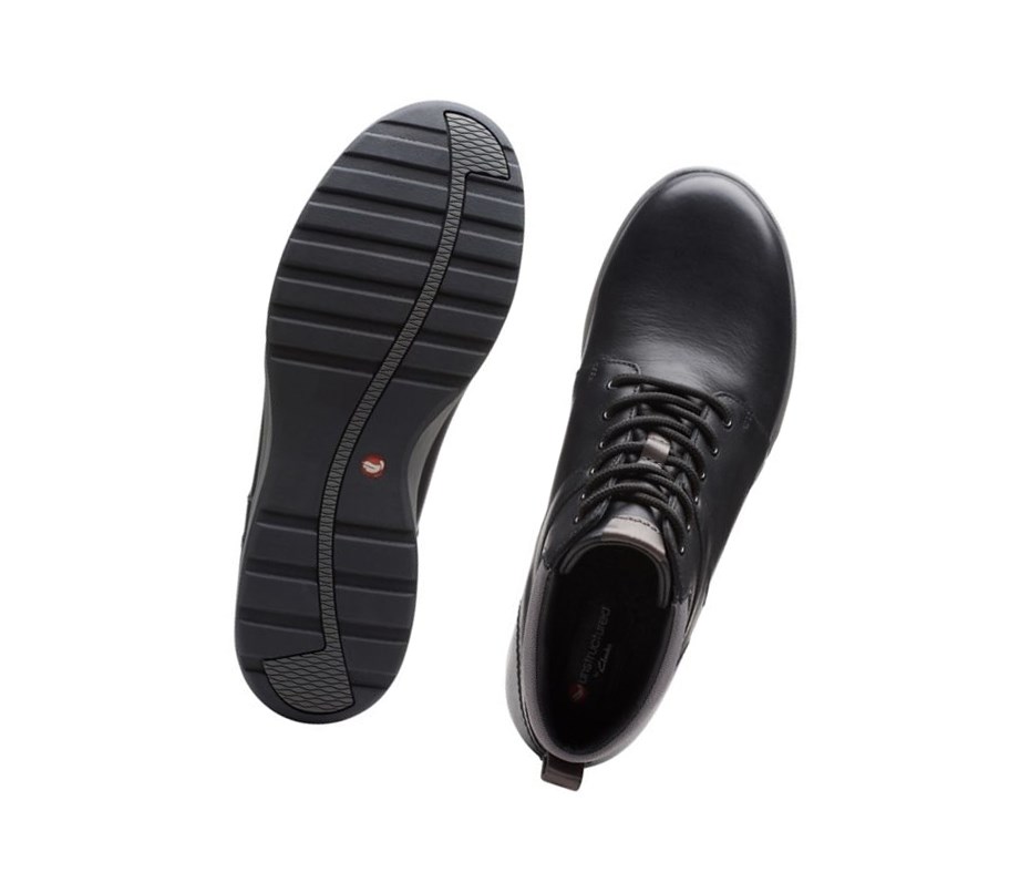 Zapatos Outdoor Clarks Un Adorn Cuero Mujer Negras | CAMS-41069