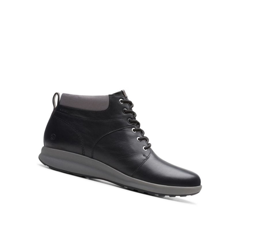 Zapatos Outdoor Clarks Un Adorn Cuero Mujer Negras | CAMS-41069