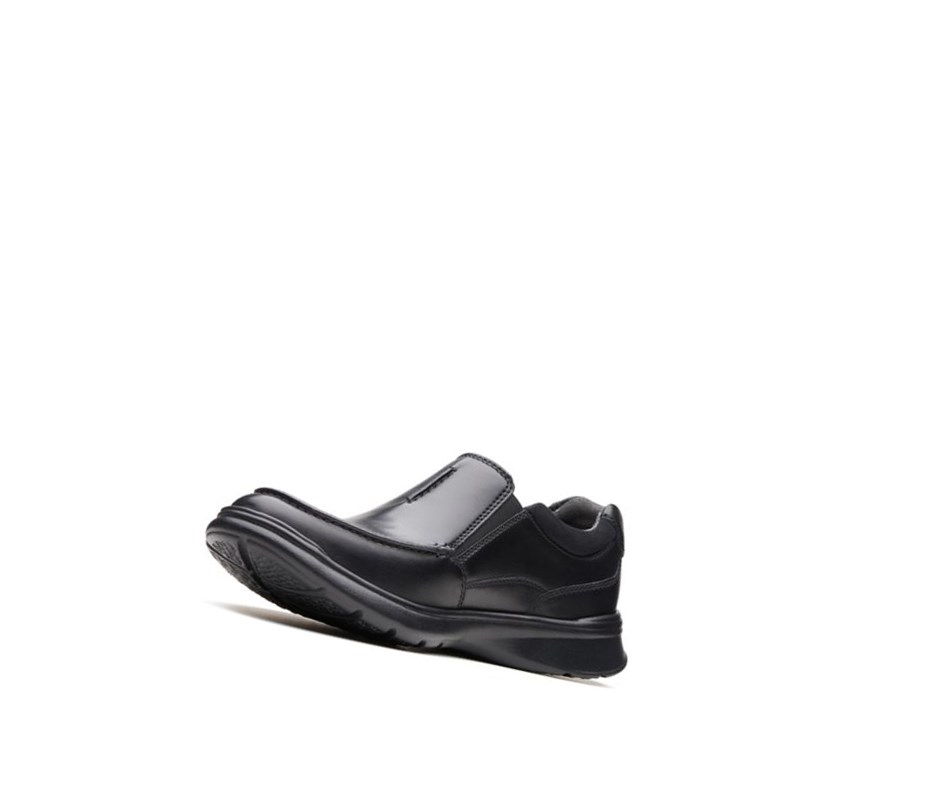 Zapatos Piel Clarks Cotrell Free Smooth Cuero Hombre Negras | QDTV-06195