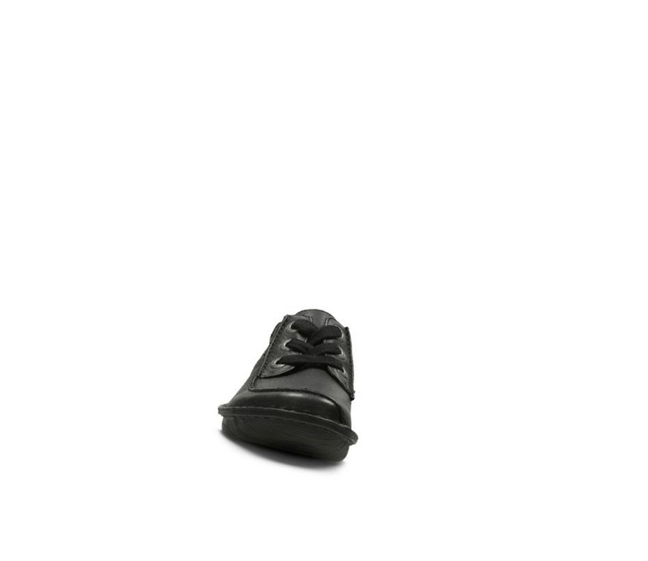 Zapatos Piel Clarks Funny Dream Cuero Mujer Negras | REBO-83740