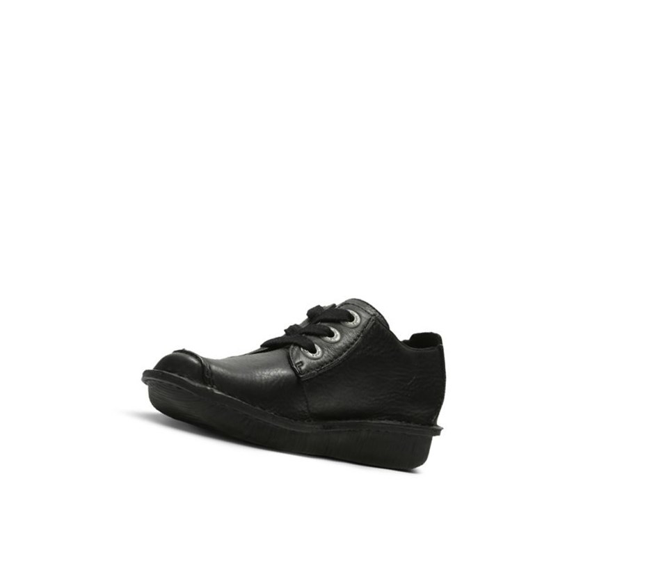 Zapatos Piel Clarks Funny Dream Cuero Mujer Negras | REBO-83740