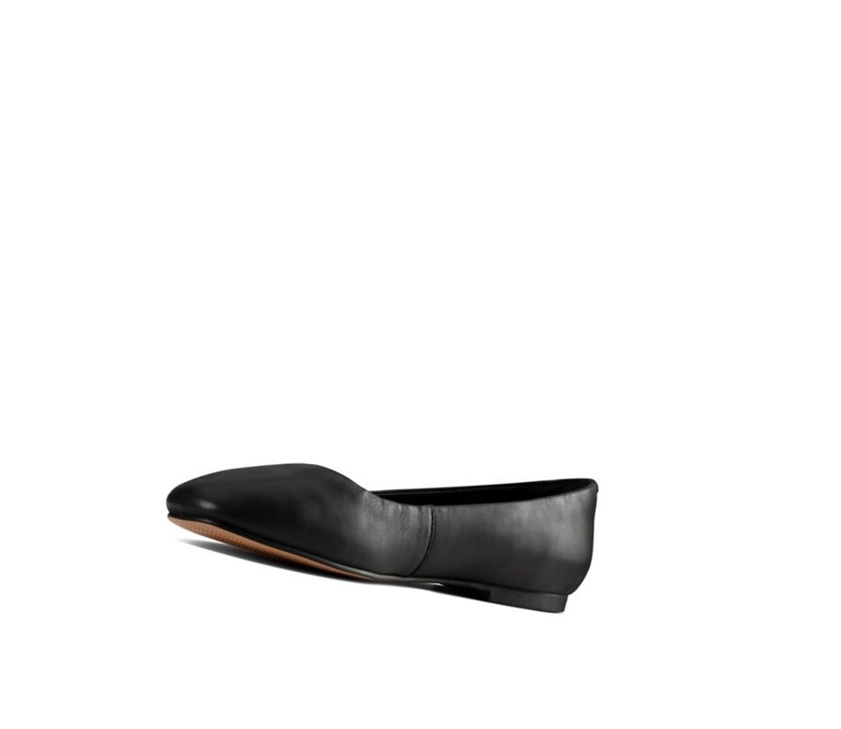 Zapatos Piel Clarks Pure 2 Cuero Mujer Negras | BCHL-47608