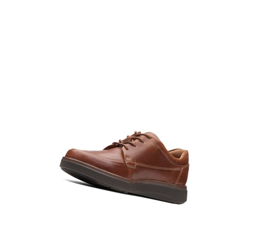 Zapatos Piel Clarks Un Abode Ease Cuero Anchos Fit Hombre Marrones Oscuro | XQBO-69584