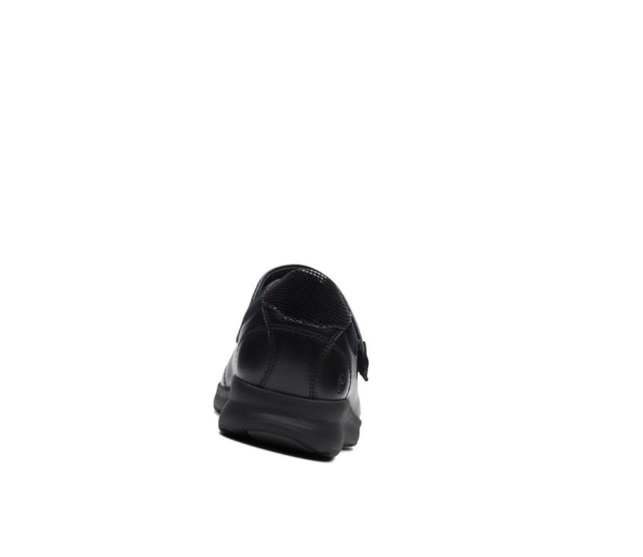 Zapatos Piel Clarks Un Adorn Correa Cuero Mujer Negras | JQTD-59412