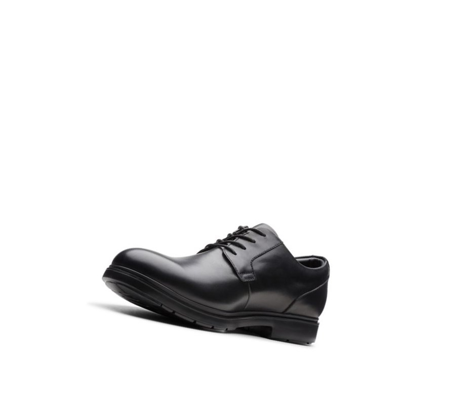 Zapatos Piel Clarks Un Tailor Go Gore-tex Cuero Hombre Negras | MNQL-04238