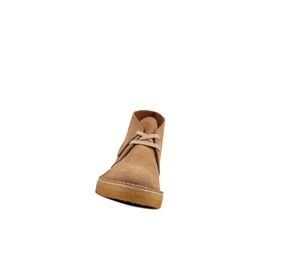 Zapatos con Cordones Clarks Arisa Gamuza Desert Mujer Marrones | MOXP-20465