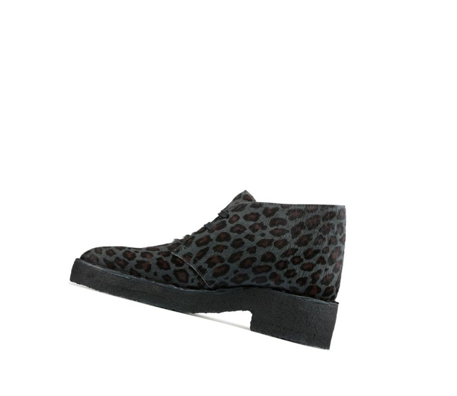 Zapatos con Cordones Clarks Arisa Print Desert Mujer Leopardo | YBLA-72301