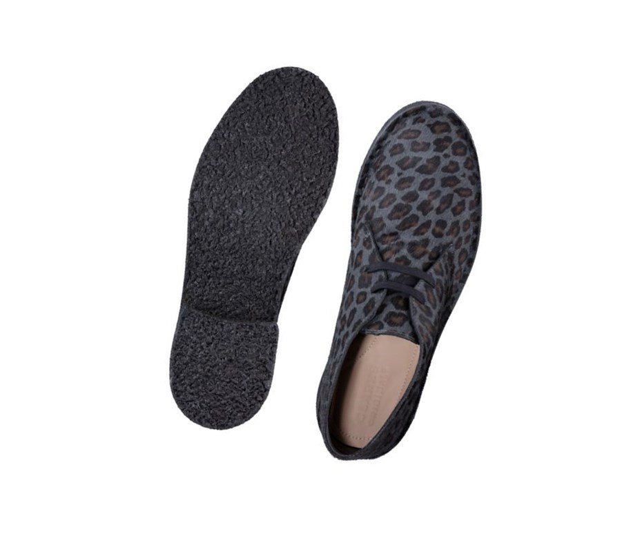 Zapatos con Cordones Clarks Arisa Print Desert Mujer Leopardo | YBLA-72301