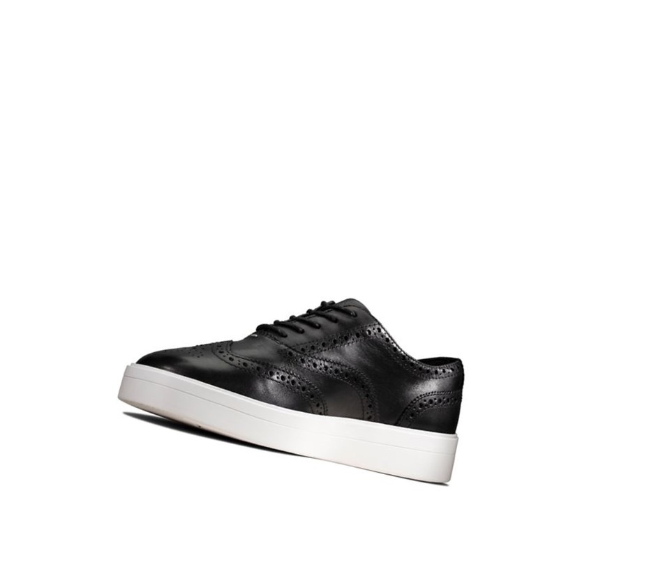 Zapatos con Cordones Clarks Hero Cuero Mujer Negras | UGIN-90632