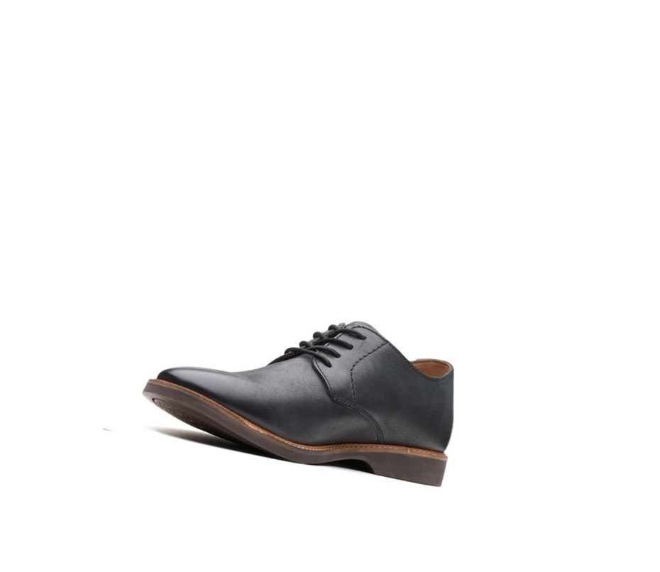 Zapatos de Vestir Clarks Atticus Encaje Cuero Hombre Negras | MFDA-91803